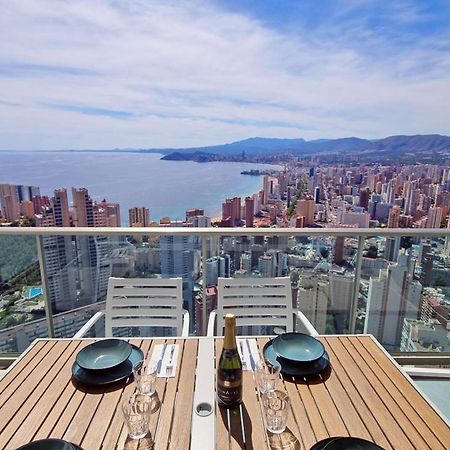 Appartement Skyline 37 Terraza Con Vista Al Mar à Benidorm Extérieur photo