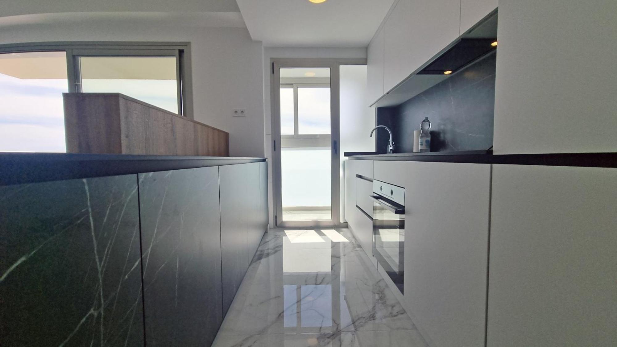 Appartement Skyline 37 Terraza Con Vista Al Mar à Benidorm Extérieur photo